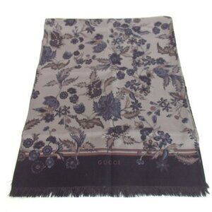 Authentic Gucci Stole/Scarf Silk [Used]
